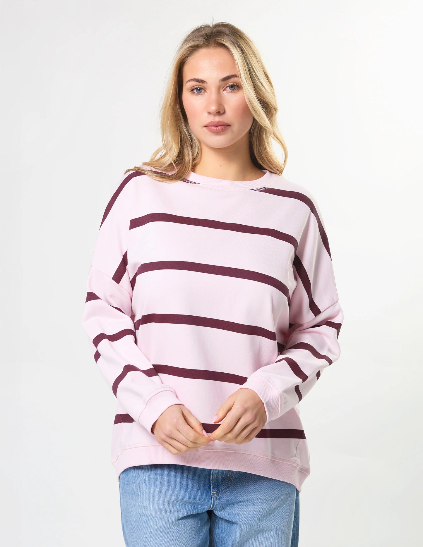 Stella + Gemma Newport Sweater - Tulip stripe