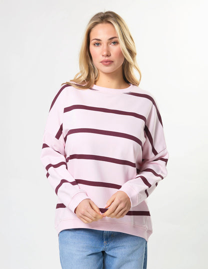 Stella + Gemma Newport Sweater - Tulip stripe
