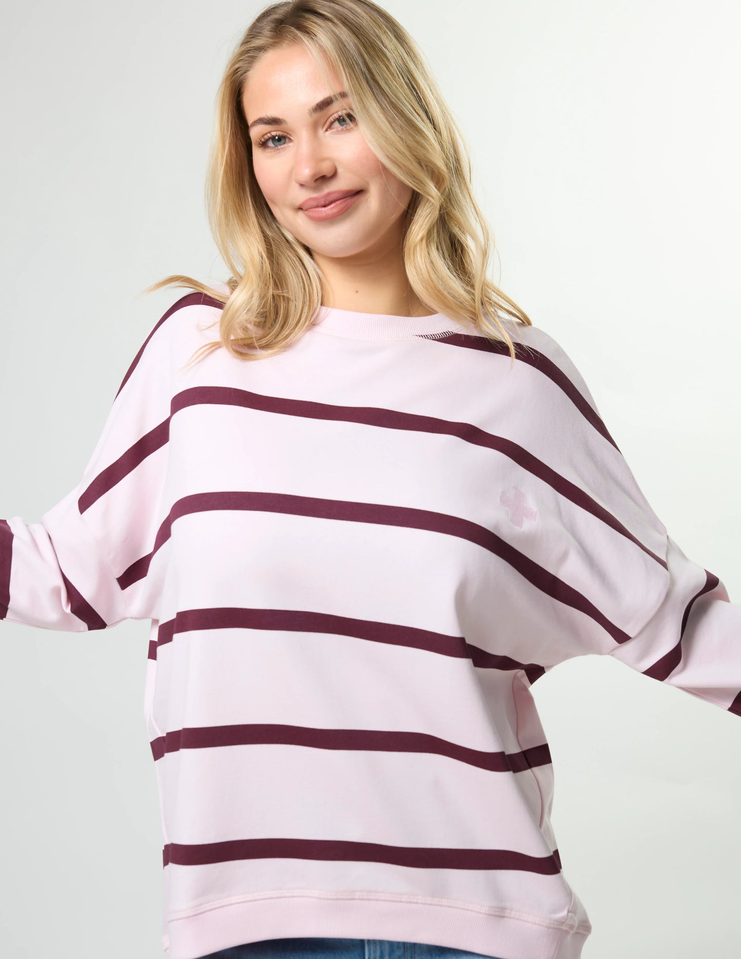 Stella + Gemma Newport Sweater - Tulip stripe