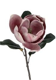 Artificial Vintage Magnolia Dark Mauve
