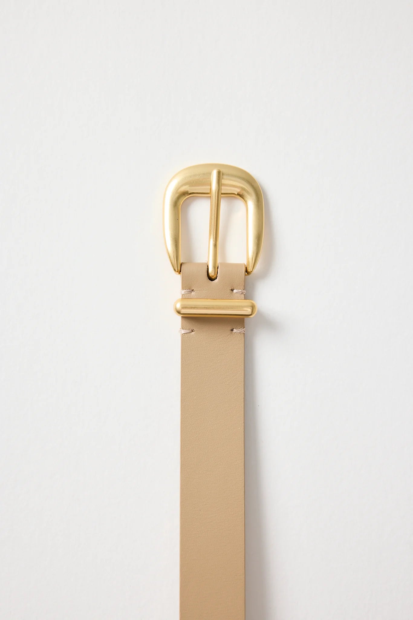 Among the Brave - Sand Leather Belt