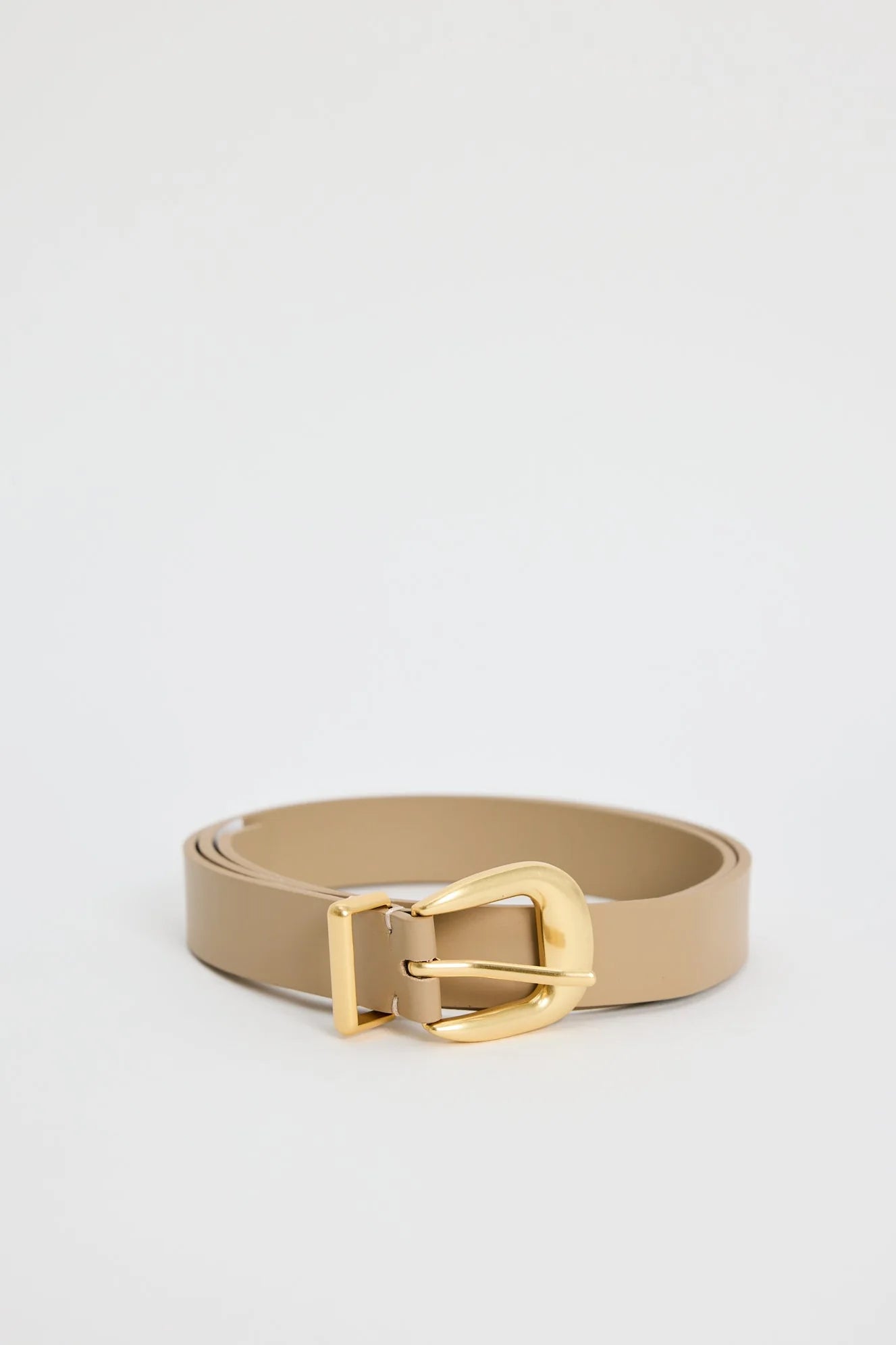 Among the Brave - Sand Leather Belt