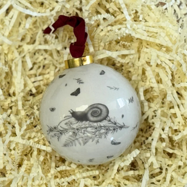 Katy Hayward | Christmas Ornament | Walking with Aroha - Brown Kiwi