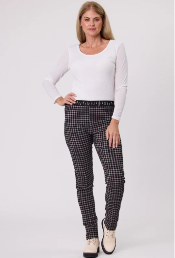 Democracy Stevie Check Pant