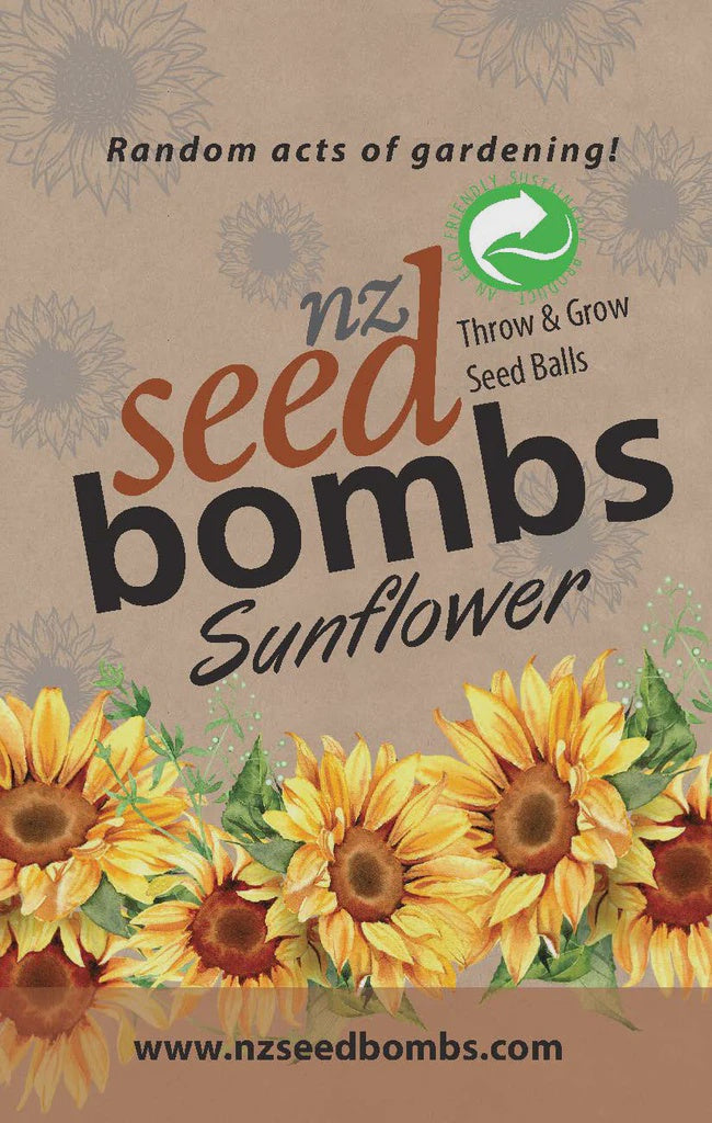 Eagles Rest | NZ Seed Bombs | Sunflowers (Dwarf)