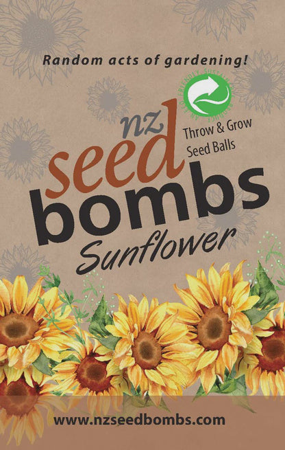 Eagles Rest | NZ Seed Bombs | Sunflowers (Dwarf)
