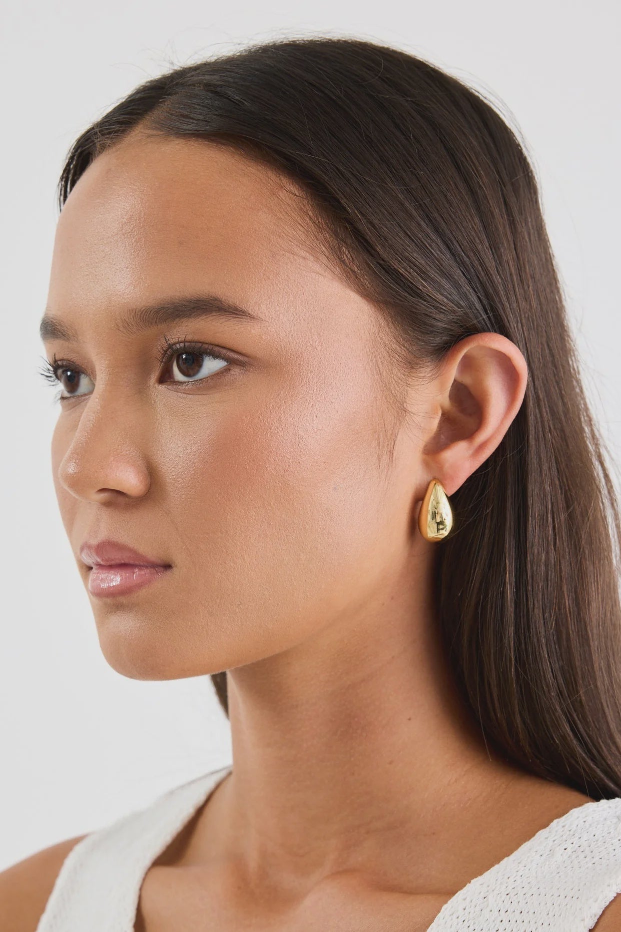 Stories to be Told - Tear Drop Stud Earrings