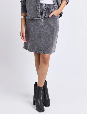 Foxwood - Tularose Skirt - Washed Black