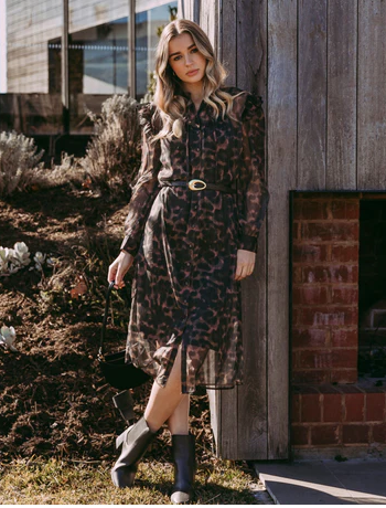 Foxwood | Tulliana Dress | Leopard
