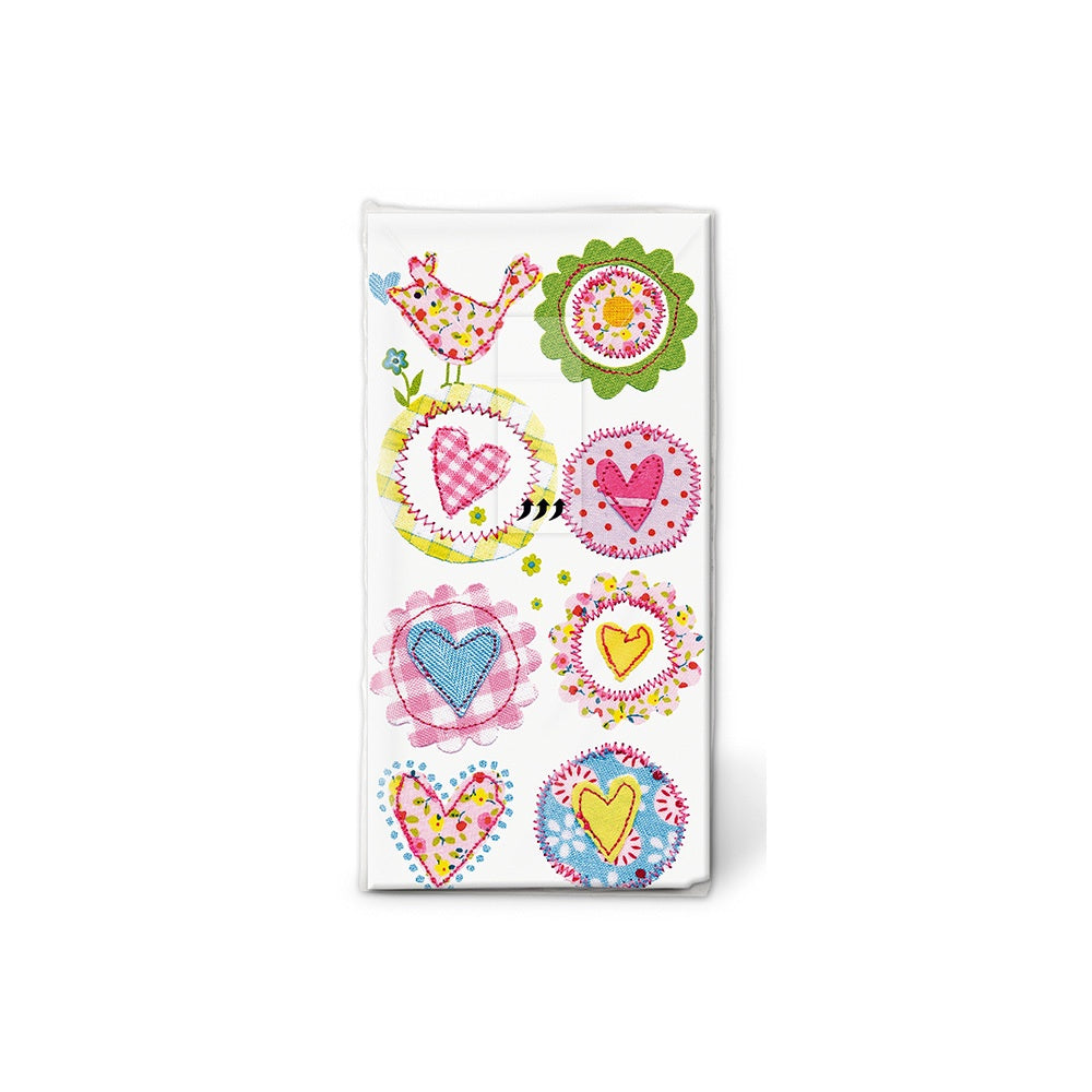 Uncle Zito's - Tissues - Lovely Hearts