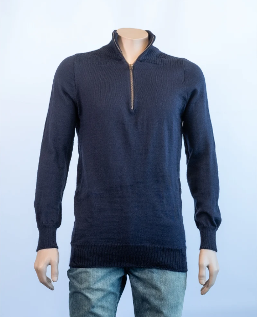 Acrux - 1/4 Zip Jumper -  Navy