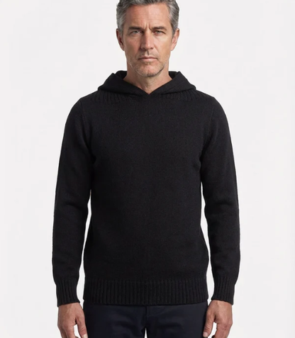 Acrux - 400 Wool Hoodie - Black