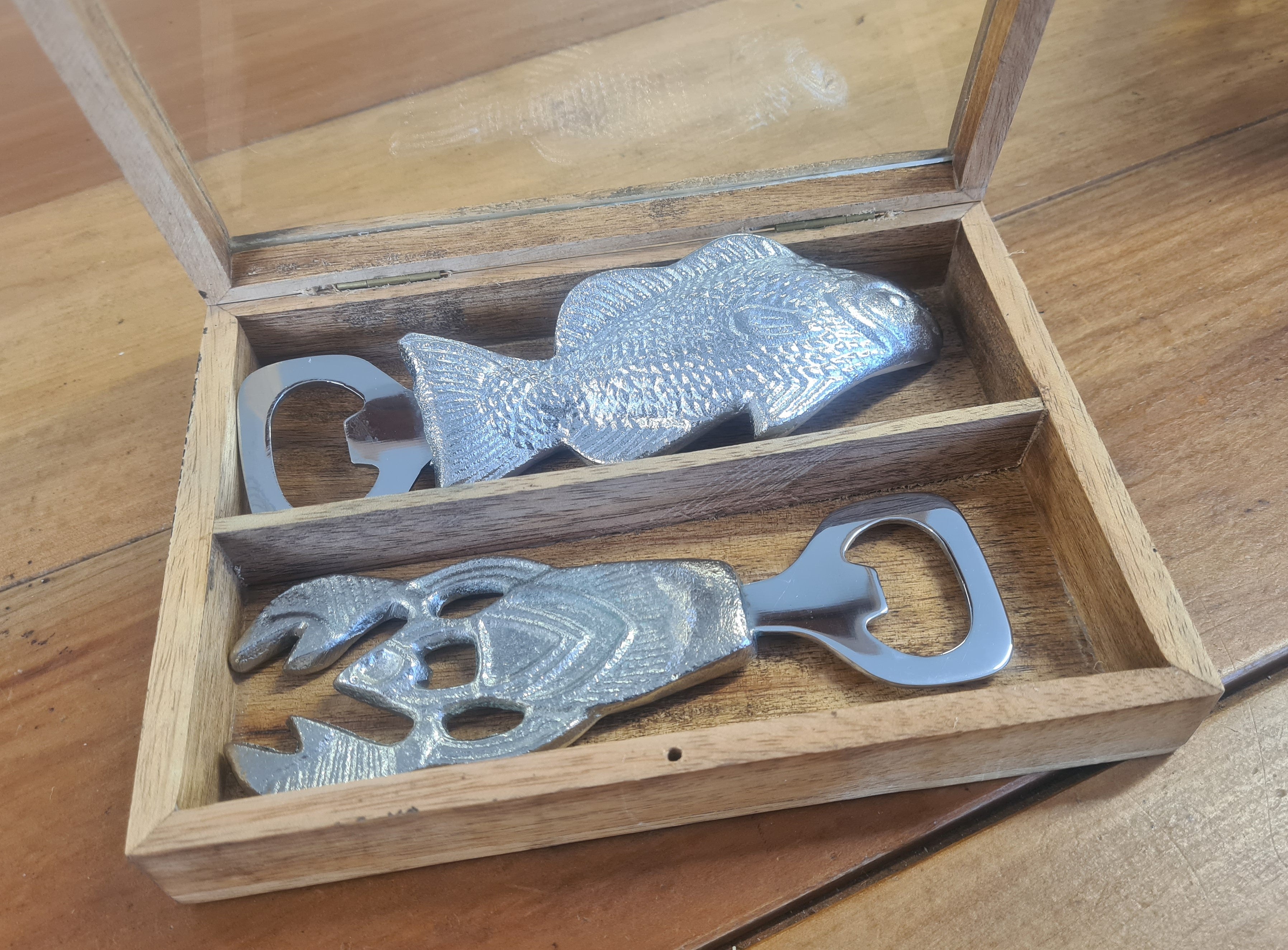 Rembrandt - Aluminium Bottle Openers Set of 2