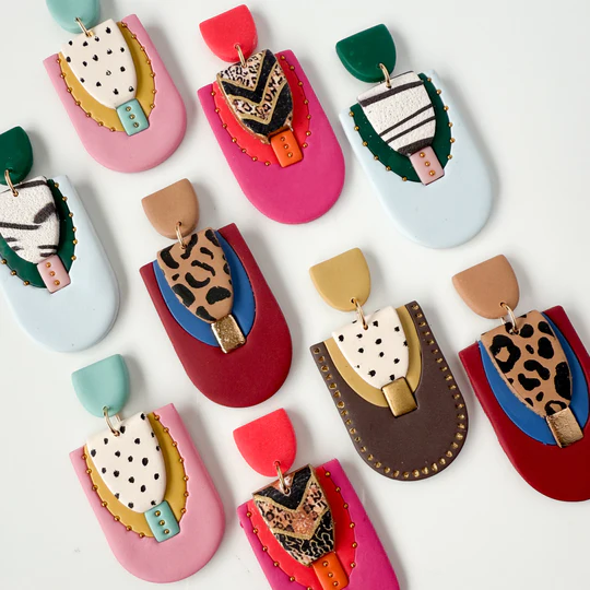 Clay Gossip - Earrings - Bag Inspired