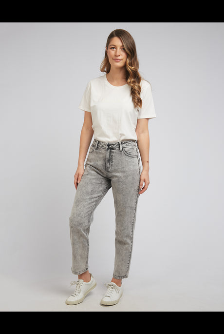 Foxwood - Jean - Barkly Straight Leg - Black