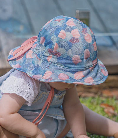 Sundaise - Bathany Swim Hat - Seashells 0-3years