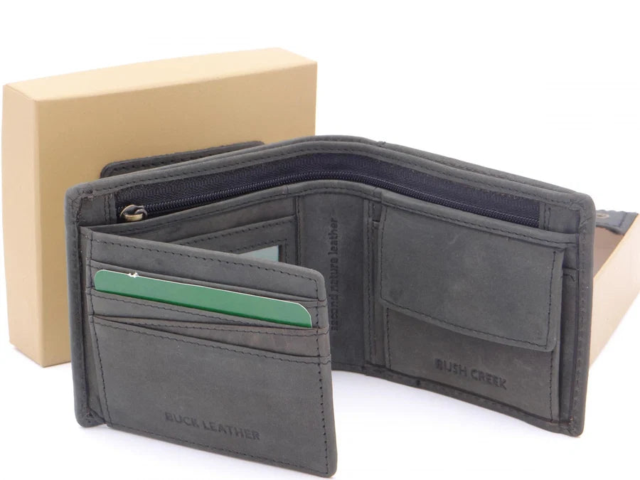 Second Nature Leather | Bush Creek Billfold Wallet | Various Colours