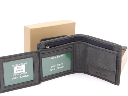 Second Nature Leather | Bush Creek Billfold Wallet | Various Colours