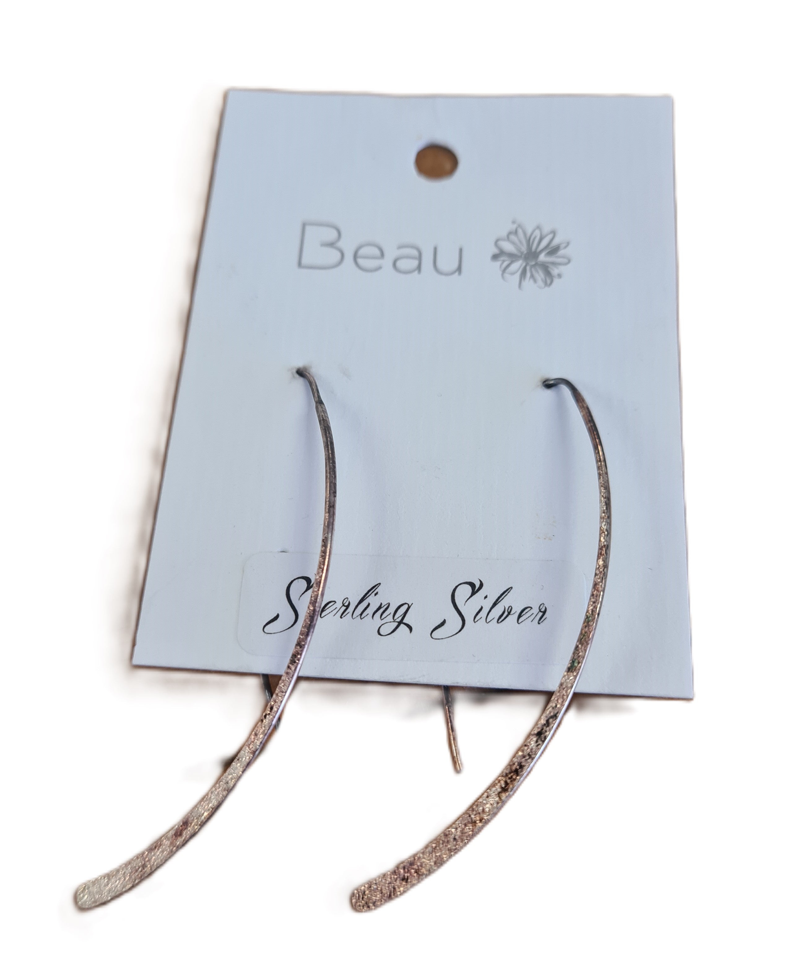 Earrings - Sterling Silver Line