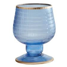 47th Main Blue/Gold Vase