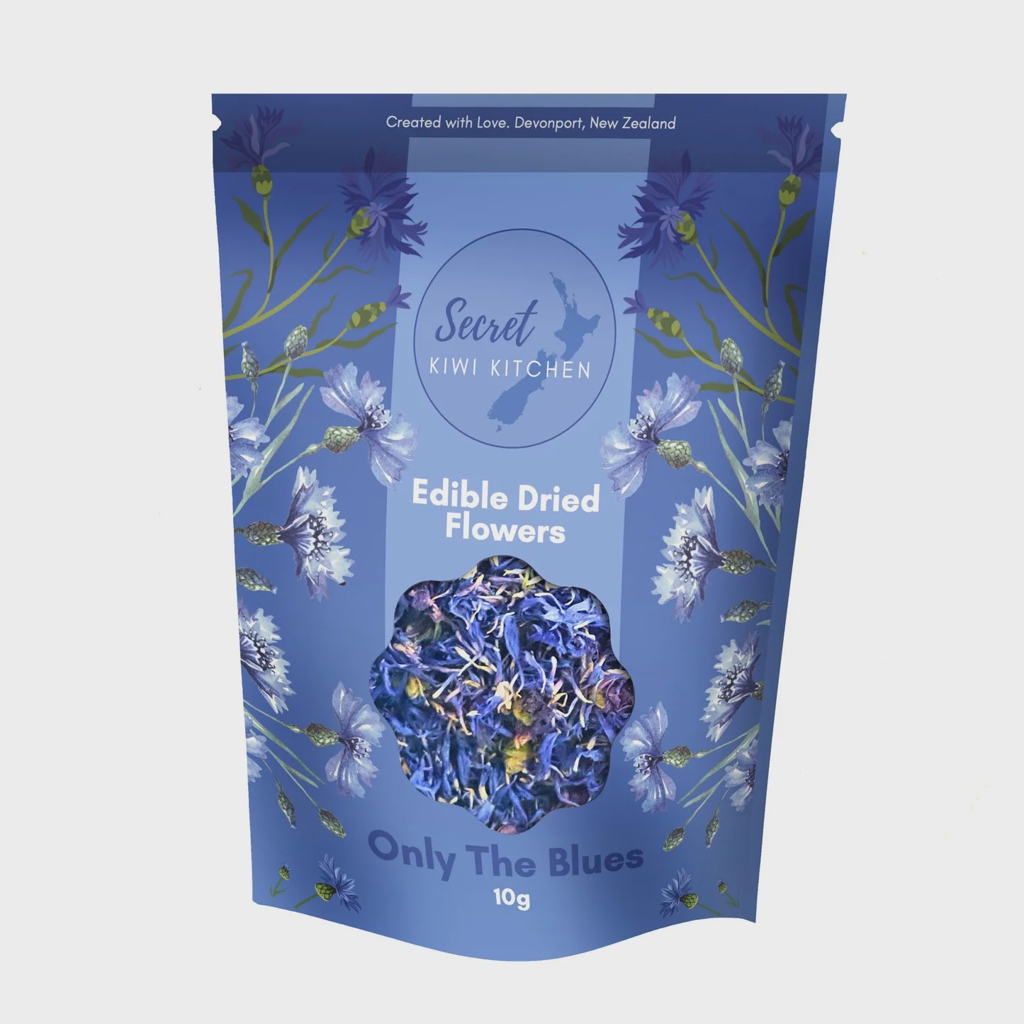 SKK - Edible Dried Flowers - Only the Blues
