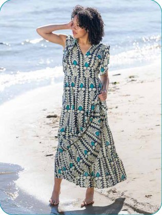 Cienna Bondi Wrap Dress - S