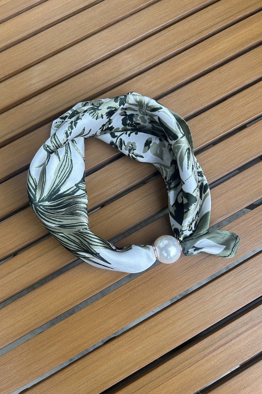 Antler - Pearl Fasten Neck Tie / Botanical Island