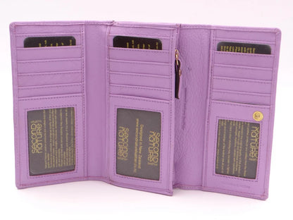 Second Nature Leather | Large Women's Wallet | Various Colours