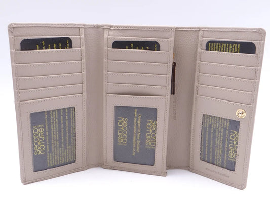 Second Nature Leather | Large Women's Wallet | Various Colours