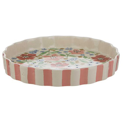 Camille Hand Painted Pie Dish