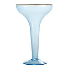 Slant | Champagne Coupe | Blue & Gold