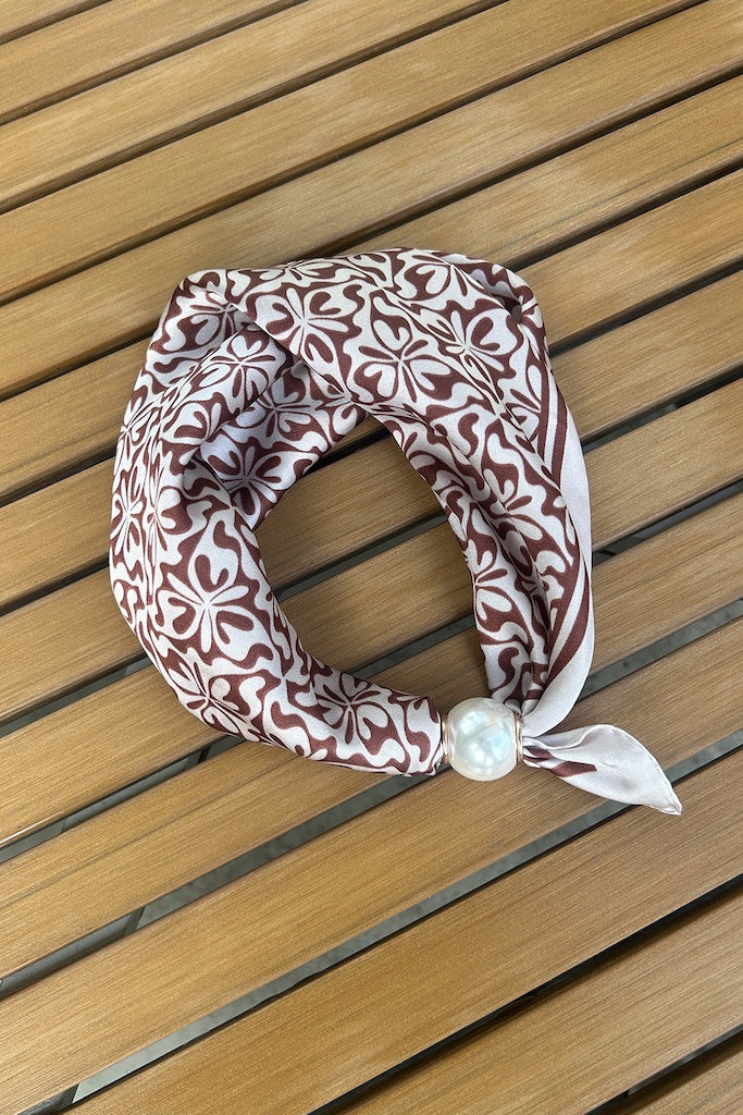 Antler - Pearl Fasten Neck Tie / Chateau