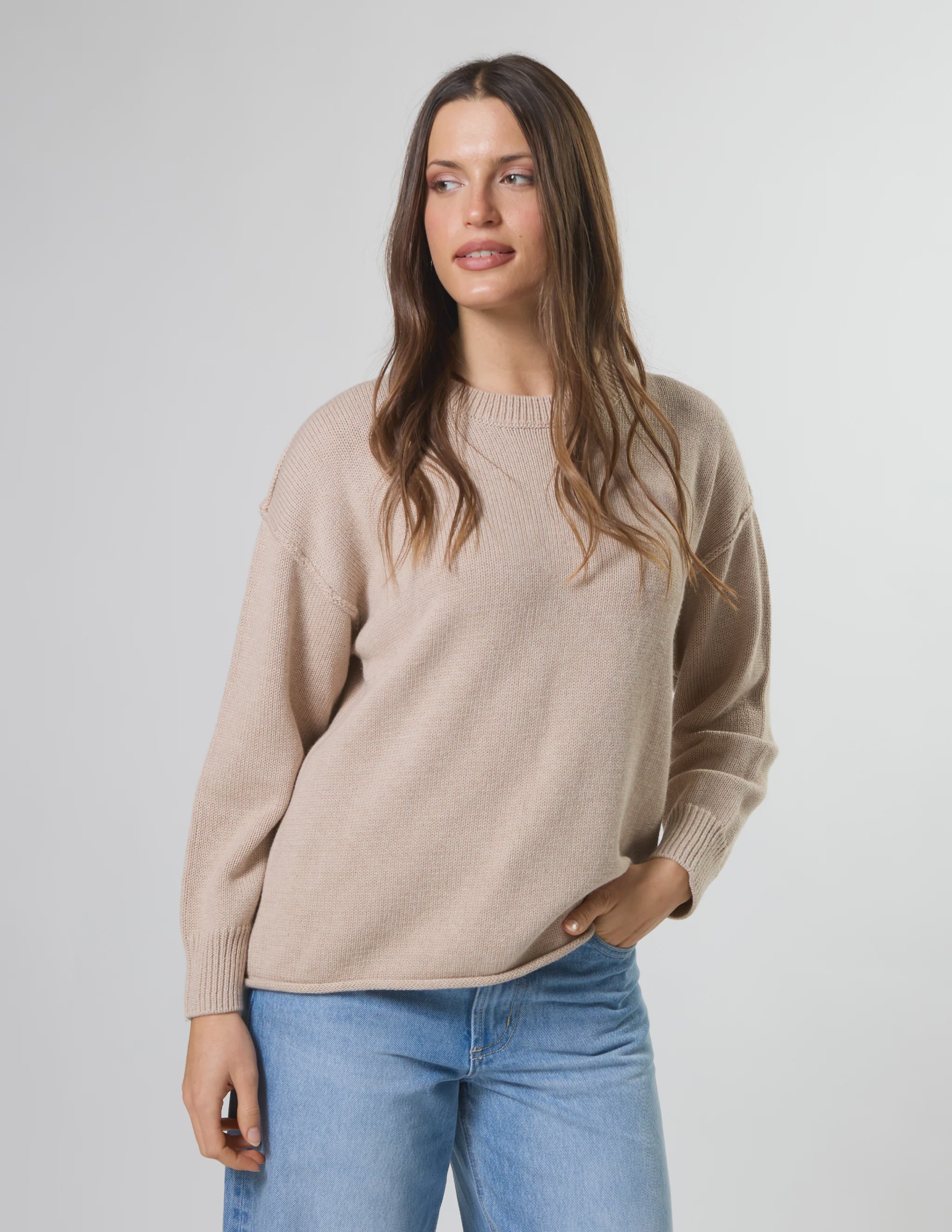 Stella & Gemma -  Conrad Knit Oatmeal