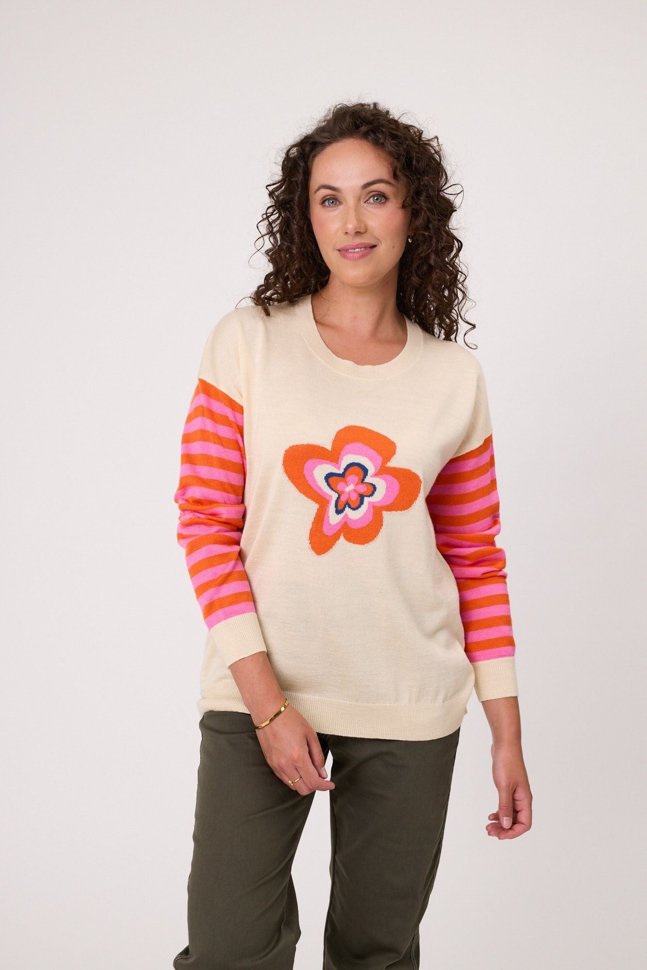 Classified Daisy Jumper Cream