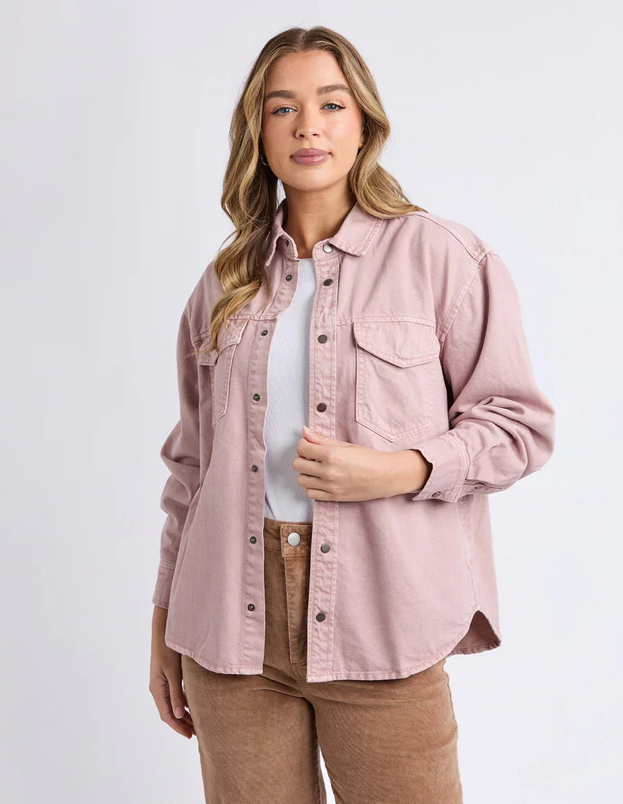 Foxwood Daisy Overshirt - Pink
