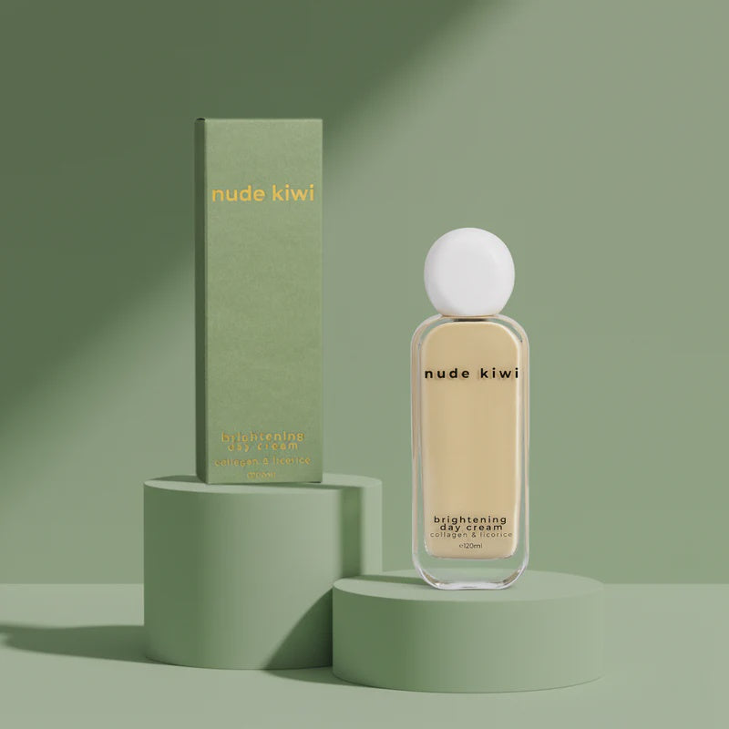 Nude Kiwi | Brightening Day Cream 30ml | Tuberose & Rose Geranium