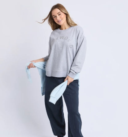 Foxwood | Effortless Crew | Grey Marle