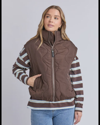 Foxwood Elite Vest - Coffee