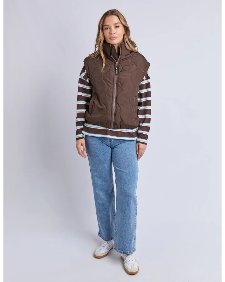 Foxwood Elite Vest - Coffee