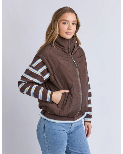 Foxwood Elite Vest - Coffee