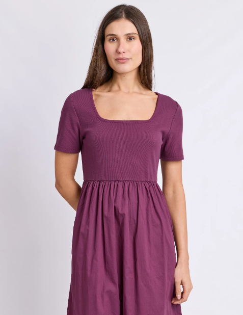 Foxwood | Ella Dress | Plum