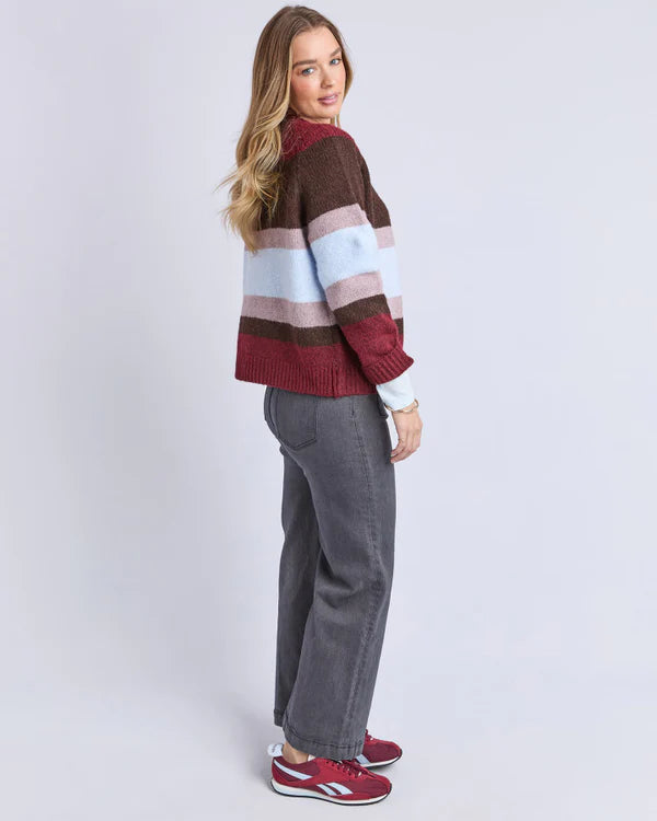 Foxwood Eugene Striped Cardigan