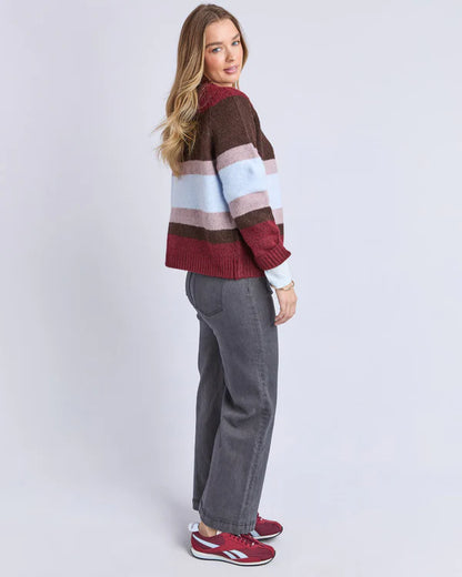 Foxwood Eugene Striped Cardigan