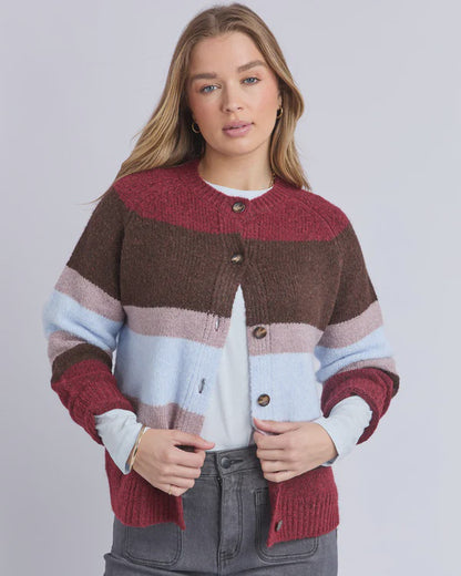 Foxwood Eugene Striped Cardigan