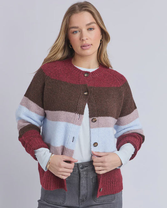 Foxwood Eugene Striped Cardigan
