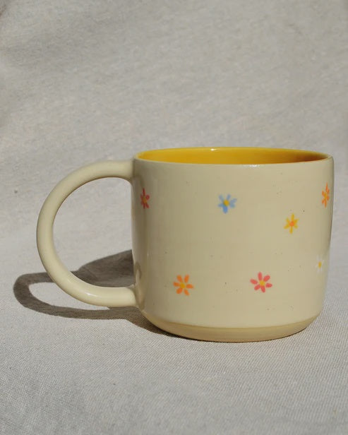 Backyard Ceramics - Flower Mug