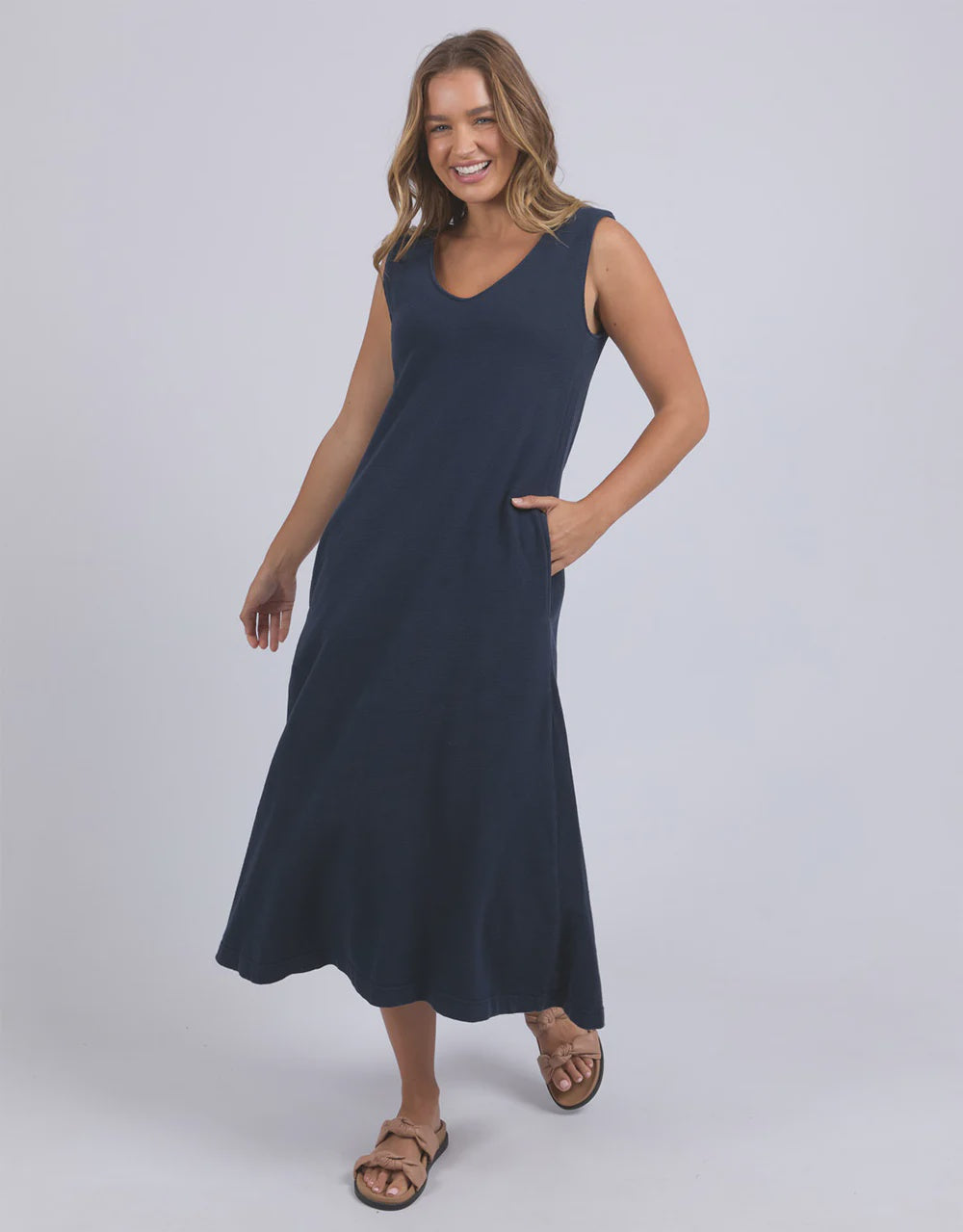 Foxwood | Aspen Dress | Navy