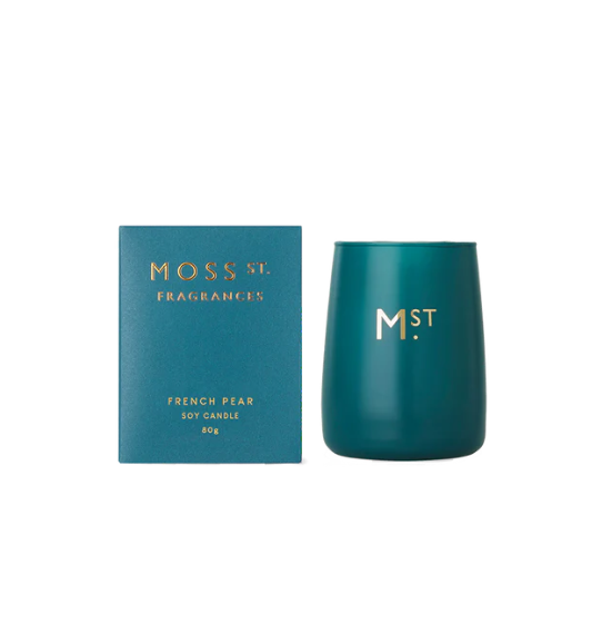 Moss St. - French Pear Soy Candle 80g