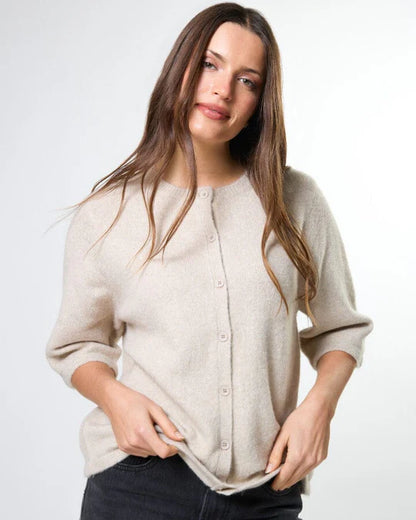 Stella & Gemma | Hansel Cardigan | Granola & Oatmeal