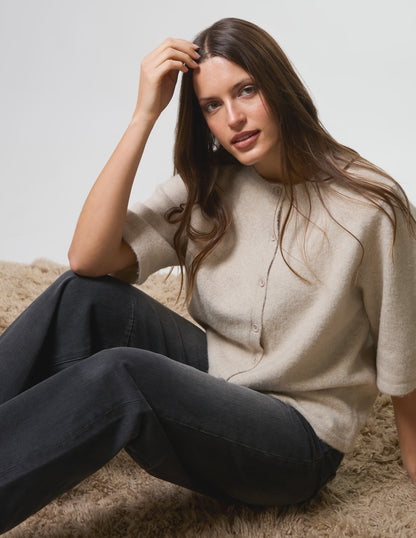 Stella & Gemma | Hansel Cardigan | Granola & Oatmeal